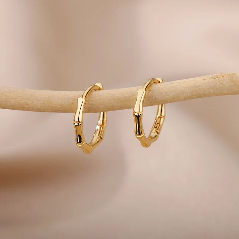 Minimalist Star Hoop Earrings for Everyday Elegance