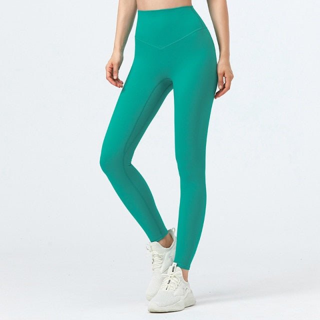 Camel Toe Proof Gym Sport Legging Women Y-type Hipline Squat Proof Yoga Pants Fitness Gym Tights